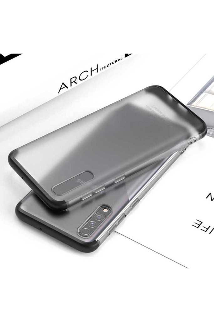 [RNZ-TA33511] Samsung Galaxy A50S Uyumlu Kılıf Zore Nili Kapak (Siyah)