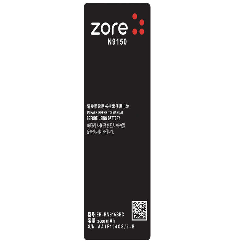 [RNZ-T10633] Samsung Galaxy Note Edge N9150 Uyumlu Zore 3000 Mah A Kalite Uyumlu Batarya