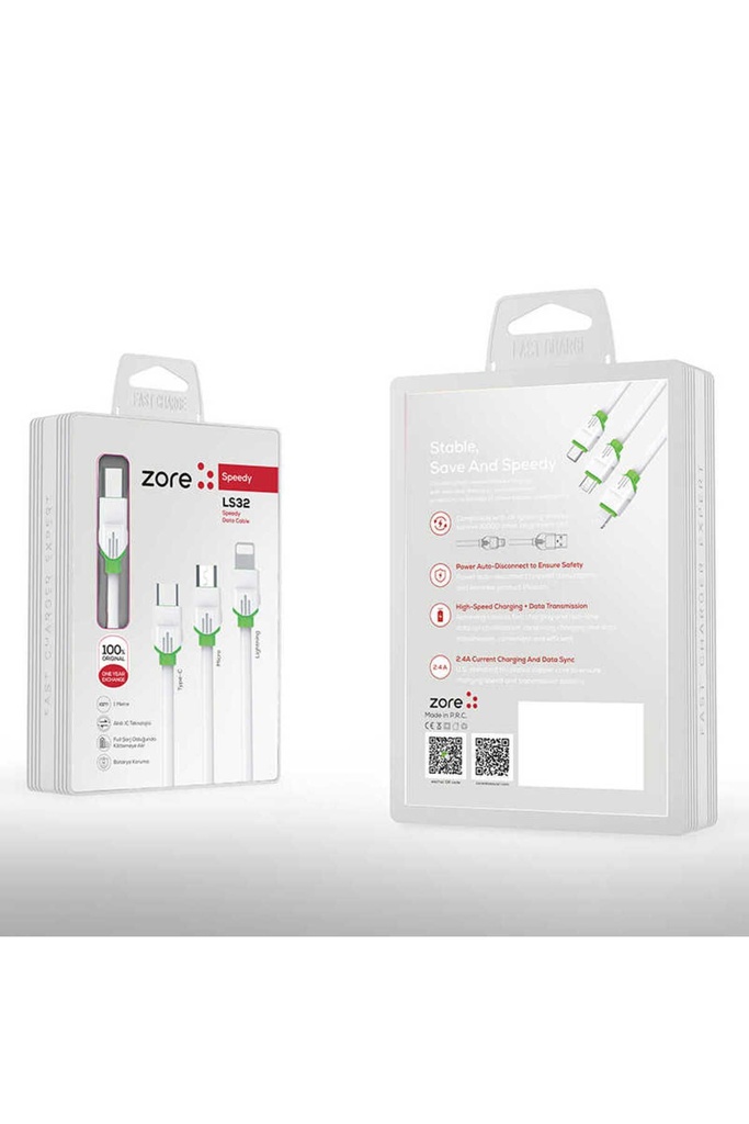 Zore LS32 Micro Usb Kablo