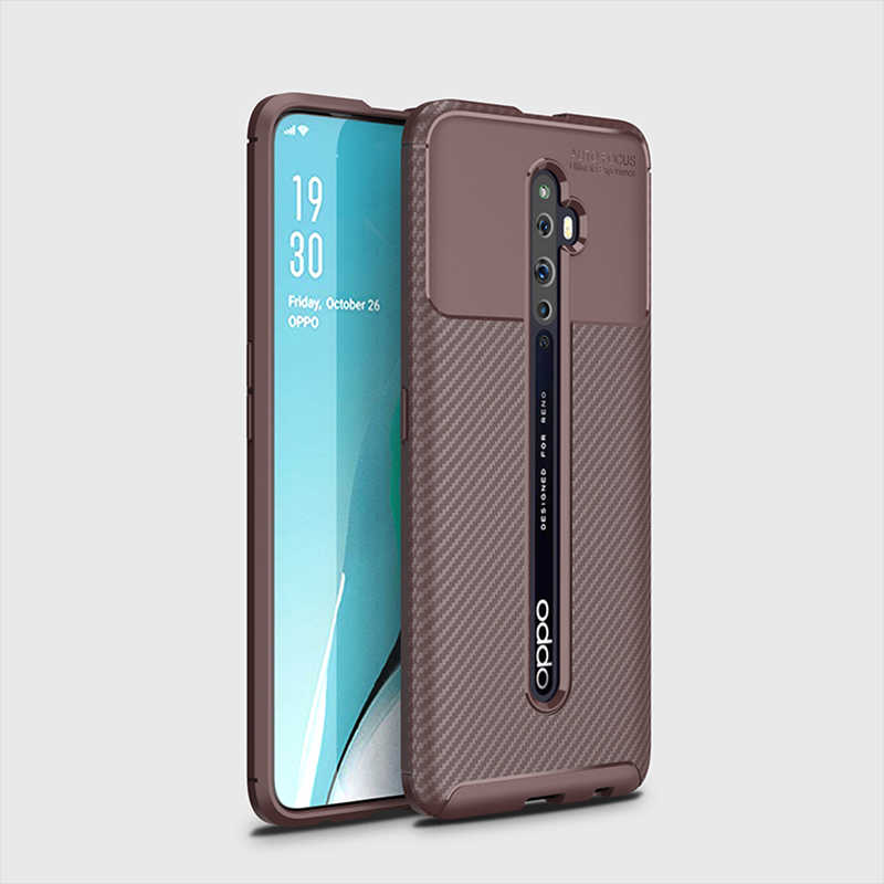 Oppo Reno 2 Uyumlu Kılıf Zore Negro Silikon Kapak