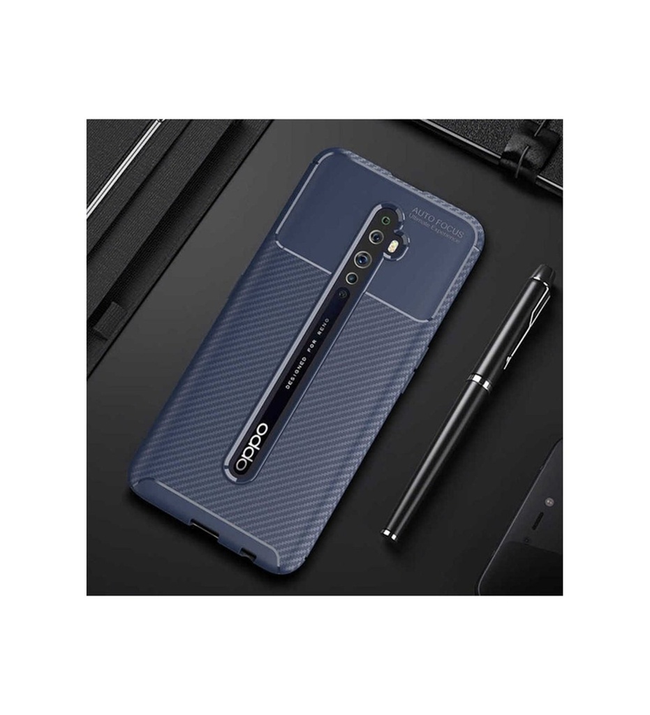 Oppo Reno 2Z Uyumlu Kılıf Zore Negro Silikon Kapak
