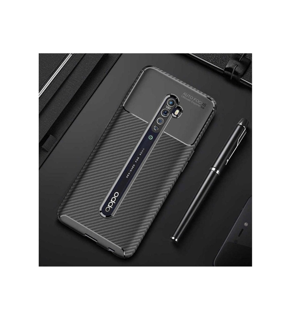 Oppo Reno 2Z Uyumlu Kılıf Zore Negro Silikon Kapak