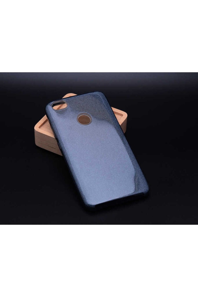 [RNZ-TA2211] Xiaomi Redmi Note 5A Uyumlu Kılıf Zore Shining Silikon (Siyah)