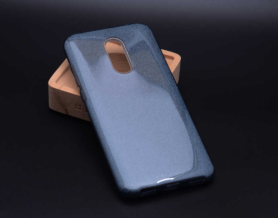 [RNZ-TA2230] Xiaomi Redmi Note 4x Uyumlu Kılıf Zore Shining Silikon (Siyah)