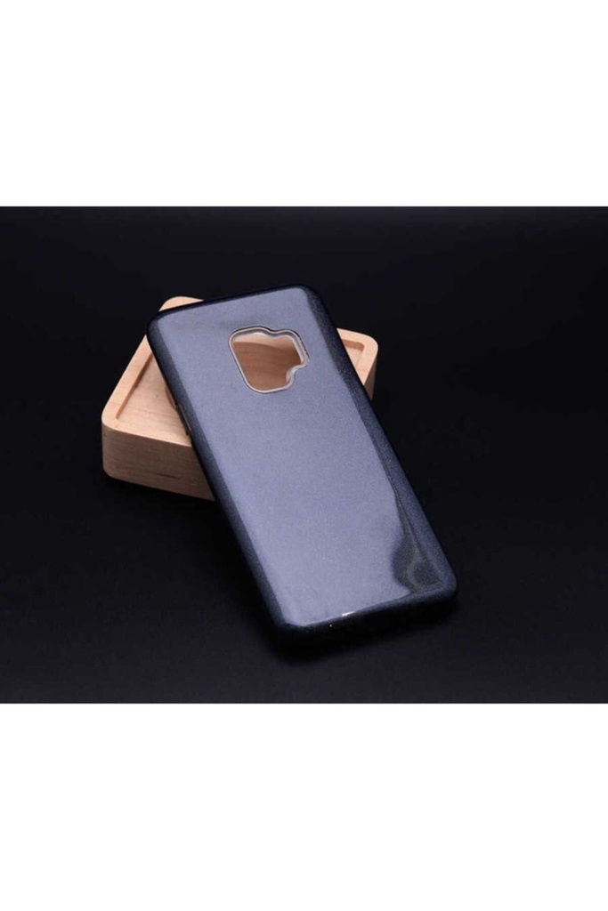 [RNZ-TA2235] Samsung Galaxy S9 Uyumlu Kılıf Zore Shining Silikon (Siyah)