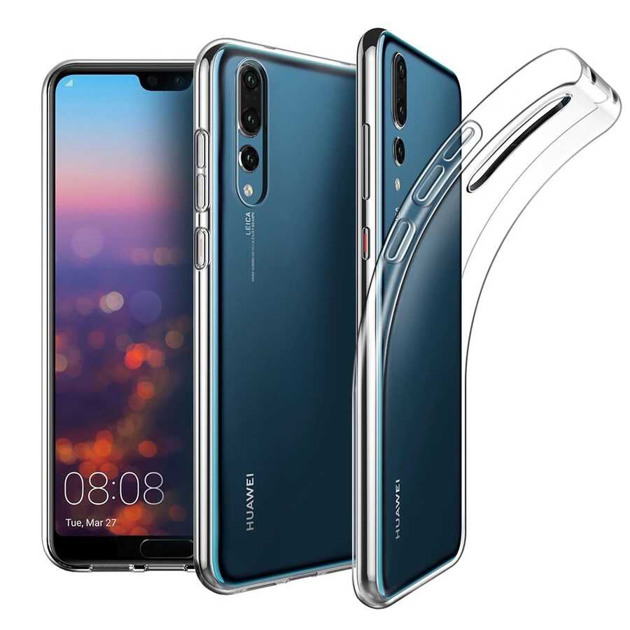 Huawei P20 Pro Uyumlu Kılıf Zore Süper Silikon Kapak
