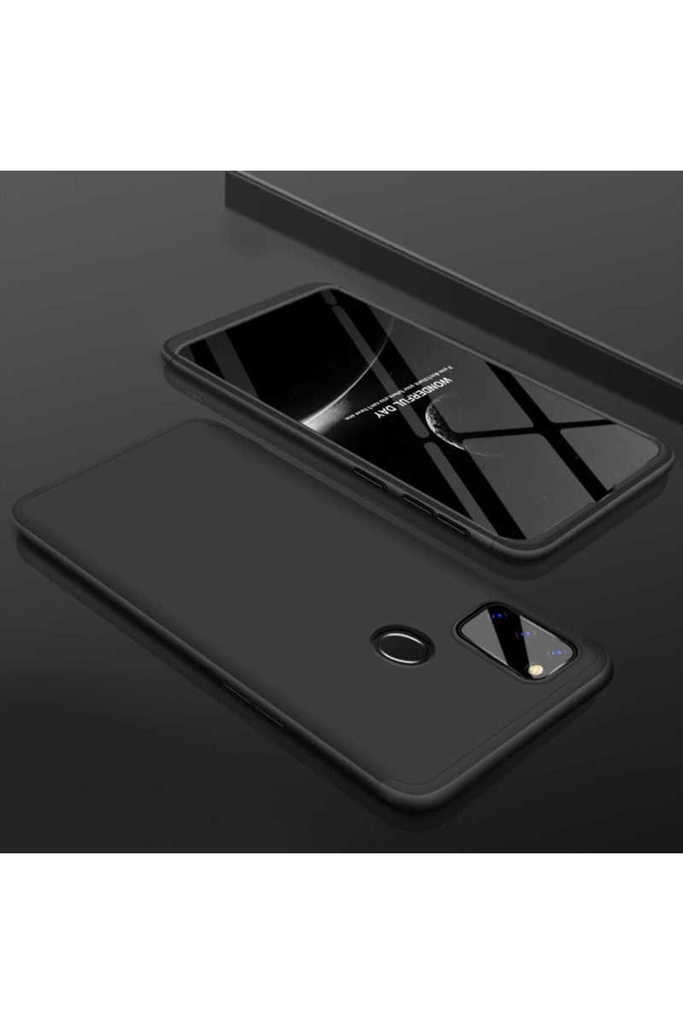 [RNZ-TA32611] Samsung Galaxy M30S Uyumlu Kılıf Zore Ays Kapak (Siyah)
