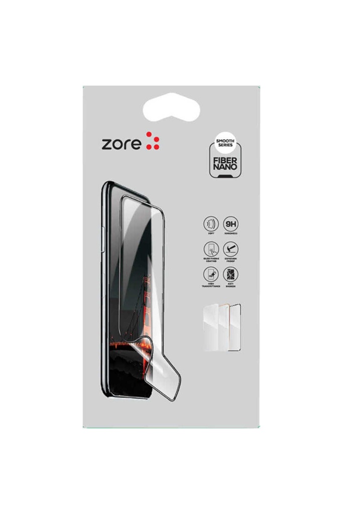[RNZ-TA219] Xiaomi Redmi Note 4x Uyumlu Zore Fiber Nano Ekran Koruyucu (Siyah)