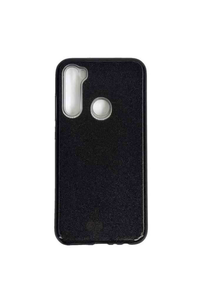 [RNZ-TA32912] Xiaomi Redmi Note 8 Uyumlu Kılıf Zore Shining Silikon (Siyah)