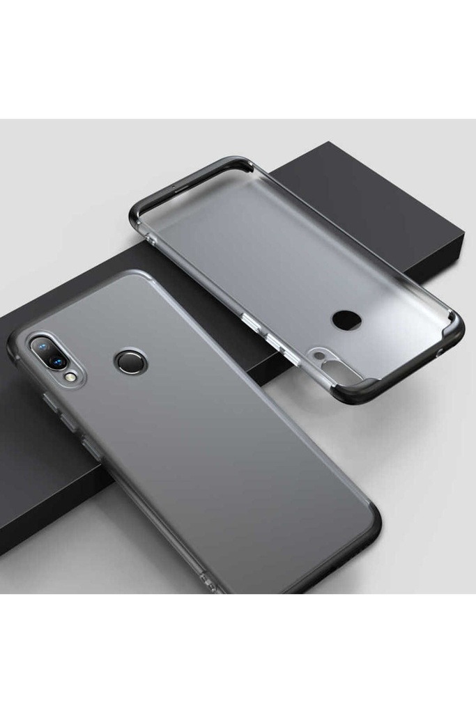 [RNZ-TA32945] Xiaomi Redmi Note 7 Uyumlu Kılıf Zore Nili Kapak (Siyah)