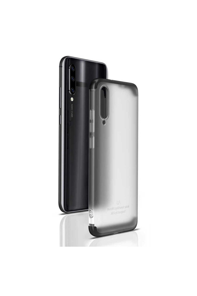 [RNZ-TA32990] Xiaomi Mi A3 Uyumlu Kılıf Zore Nili Kapak (Siyah)
