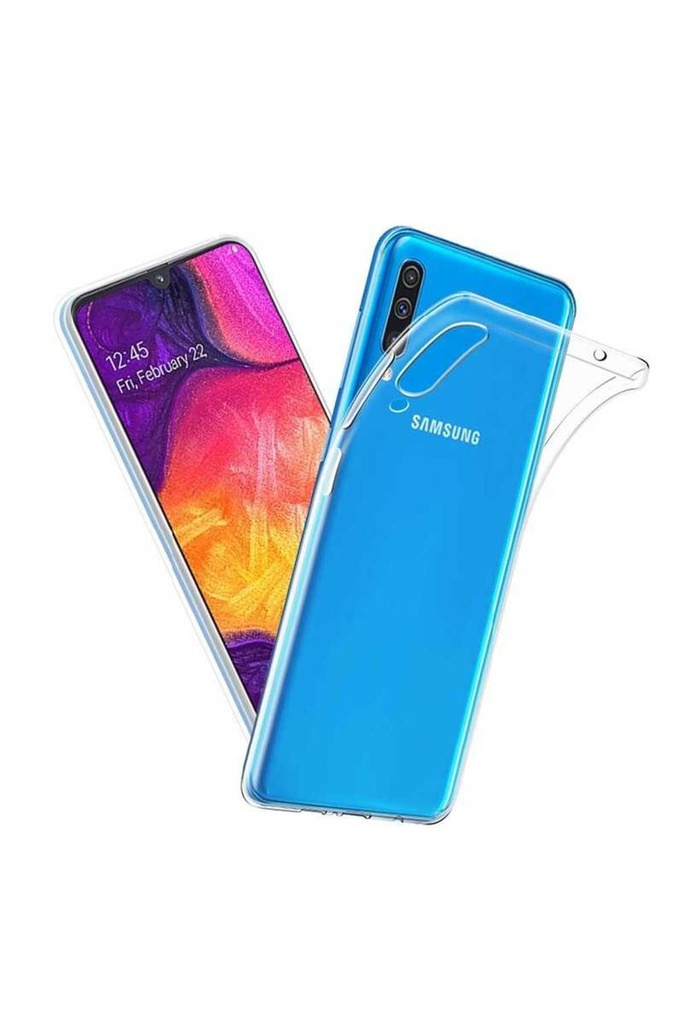 Samsung Galaxy A50 Uyumlu Kılıf Zore Süper Silikon Kapak
