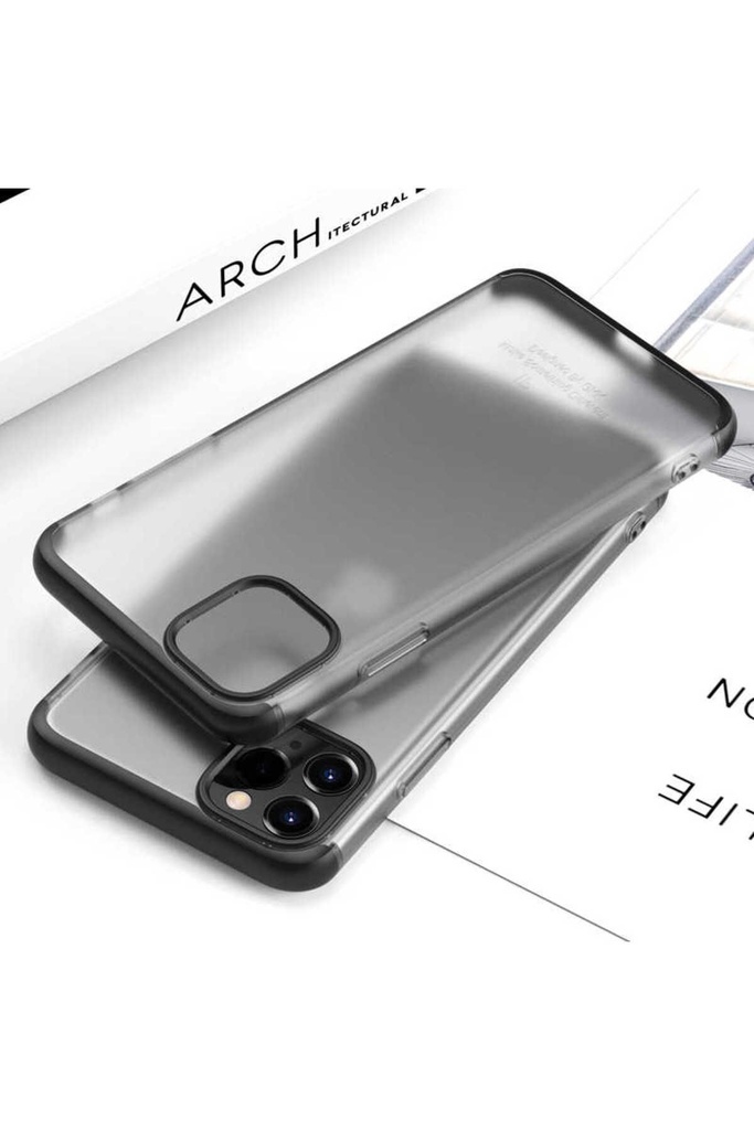[RNZ-TA33002] Apple iPhone 11 Pro Uyumlu Kılıf Zore Nili Kapak (Siyah)