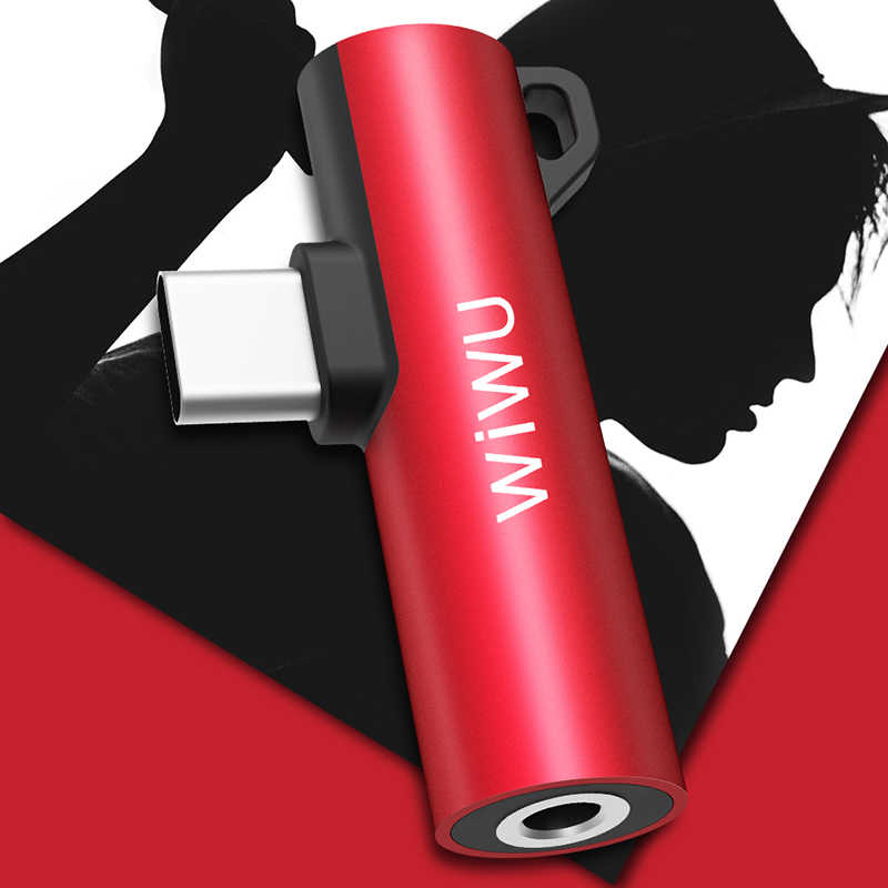[RNZ-TA33035] Wiwu ST05 Type-C Ses Adaptörü (Gri)