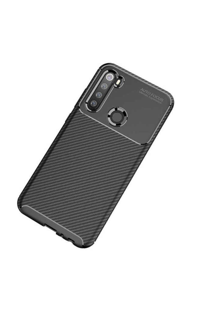 [RNZ-TA33238] Xiaomi Redmi Note 8T Uyumlu Kılıf Zore Negro Silikon Kapak (Siyah)