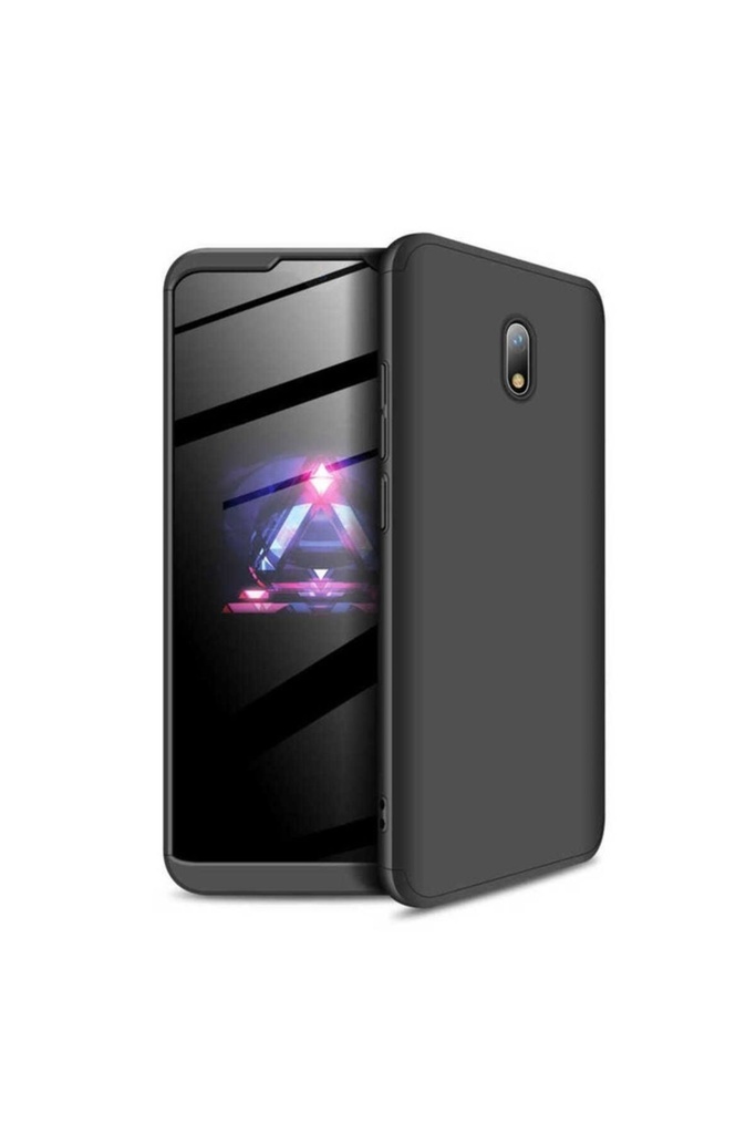 [RNZ-TA33246] Xiaomi Redmi 8A Uyumlu Kılıf Zore Ays Kapak (Siyah)