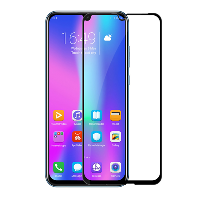 Huawei Honor 20 Lite Uyumlu Zore Kenarları Kırılmaya Dayanıklı Cam Ekran Koruyucu