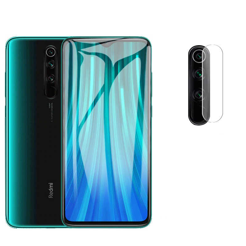 Xiaomi Redmi Note 8 Pro Uyumlu Zore Kamera Lens Koruyucu Cam Filmi