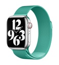 Apple Watch 38mm Uyumlu Kordon Hasır Metal Mıknatıslı Örgü Zore KRD-01 Kayış