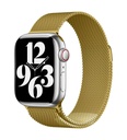Apple Watch 38mm Uyumlu Kordon Hasır Metal Mıknatıslı Örgü Zore KRD-01 Kayış
