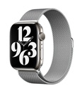 Apple Watch 38mm Uyumlu Kordon Hasır Metal Mıknatıslı Örgü Zore KRD-01 Kayış