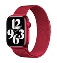 Apple Watch 38mm Uyumlu Kordon Hasır Metal Mıknatıslı Örgü Zore KRD-01 Kayış