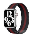 Apple Watch 38mm Uyumlu Kordon Hasır Metal Mıknatıslı Örgü Zore KRD-01 Kayış