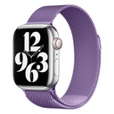 Apple Watch 38mm Uyumlu Kordon Hasır Metal Mıknatıslı Örgü Zore KRD-01 Kayış