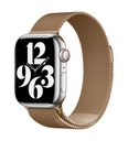 Apple Watch 38mm Uyumlu Kordon Hasır Metal Mıknatıslı Örgü Zore KRD-01 Kayış