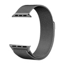 Apple Watch 42mm Uyumlu Kordon Hasır Metal Mıknatıslı Örgü Zore KRD-01 Kayış