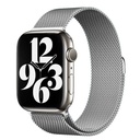Apple Watch 42mm Uyumlu Kordon Hasır Metal Mıknatıslı Örgü Zore KRD-01 Kayış
