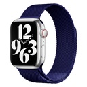 Apple Watch 42mm Uyumlu Kordon Hasır Metal Mıknatıslı Örgü Zore KRD-01 Kayış