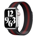 Apple Watch 44mm Uyumlu Kordon Hasır Metal Mıknatıslı Örgü Zore KRD-01 Kayış