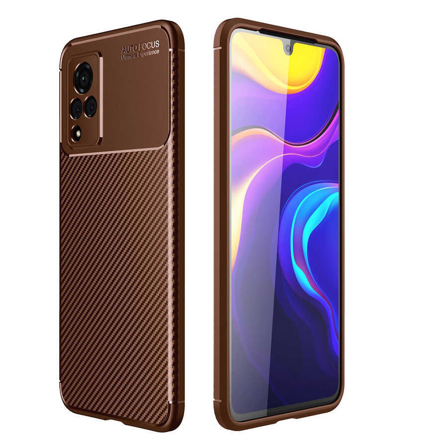 Vivo V21 Uyumlu Kılıf Zore Negro Silikon Kapak