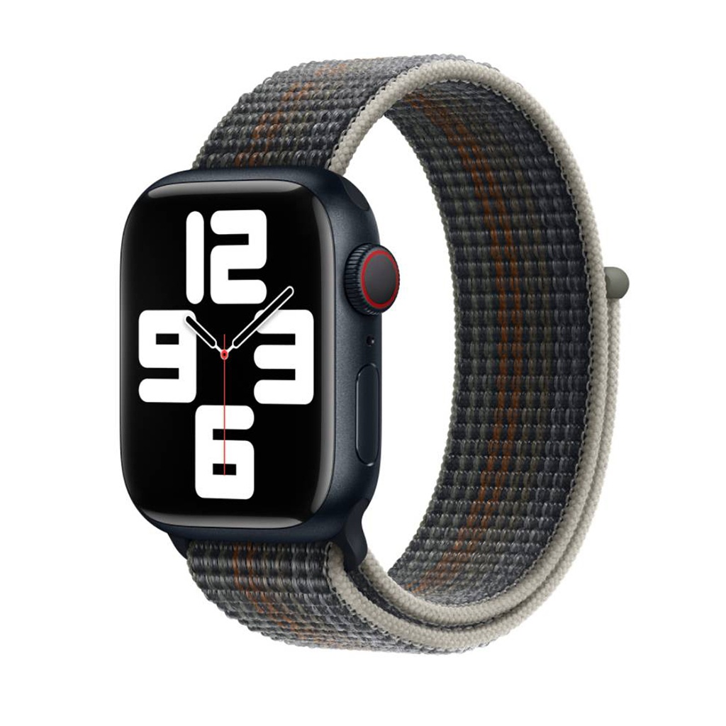 Apple Watch 42mm Uyumlu Kordon Hasır Örgü Cırt Cırtlı Terletmeyen Zore KRD-03 Kumaş Kayış