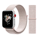 Apple Watch 42mm Uyumlu Kordon Hasır Örgü Cırt Cırtlı Terletmeyen Zore KRD-03 Kumaş Kayış