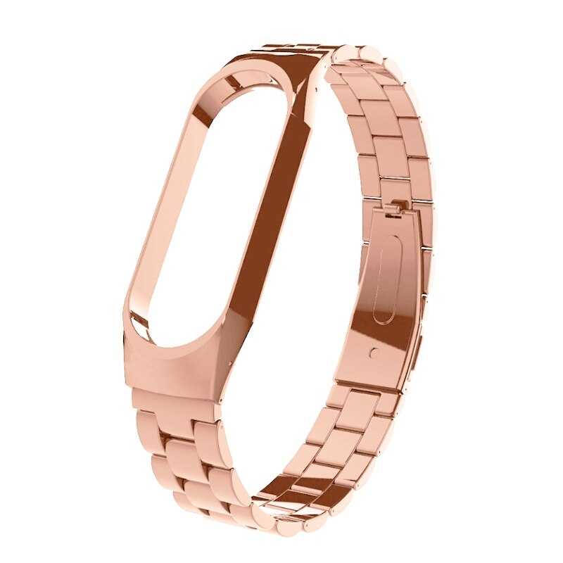 Xiaomi Mi Band 3 Uyumlu KRD-05 Metal Kordon
