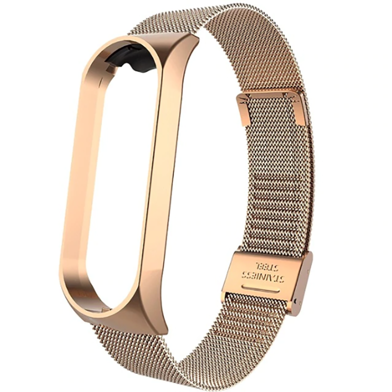 Xiaomi Mi Band 3 Uyumlu KRD-06 Metal Kordon