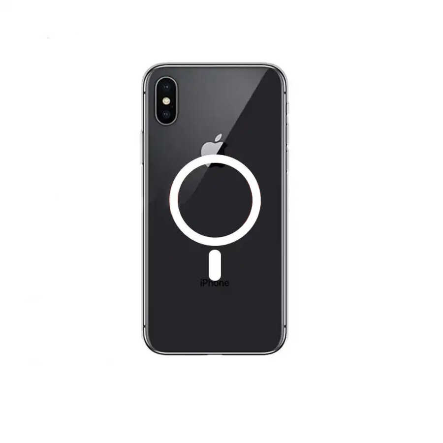 [RNZ-TA57079] Apple iPhone XS Uyumlu Kılıf Zore Tacsafe Wireless Kapak