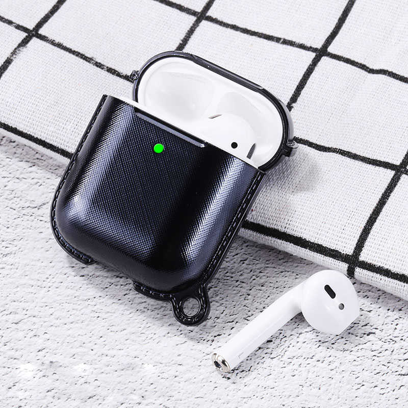 [RNZ-TA33478] Wiwu Grace Electroplate Airpods Kılıf (Siyah)