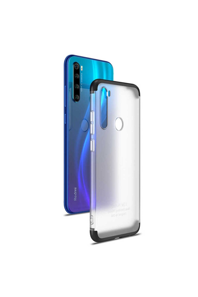 [RNZ-TA33517] Xiaomi Redmi Note 8 Uyumlu Kılıf Zore Nili Kapak (Siyah)