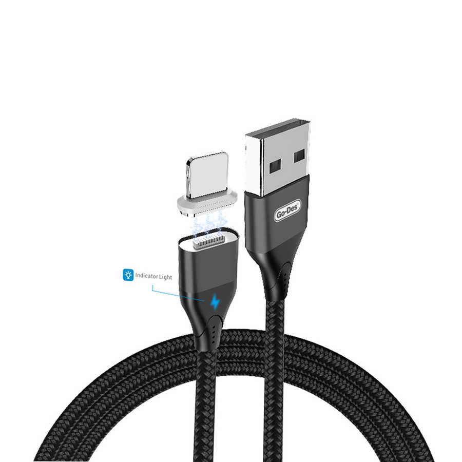 [RNZ-TA33496] Go Des GD-UC503 Attraction Magnetic Fast Data Lightning Usb Kablo