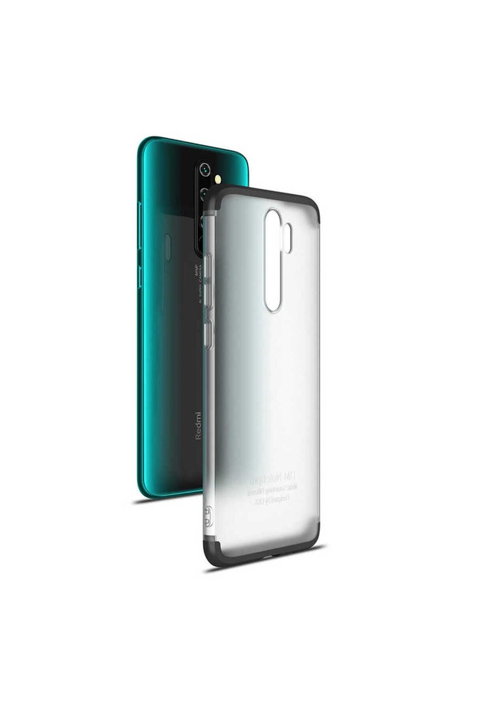 [RNZ-TA33510] Xiaomi Redmi Note 8 Pro Uyumlu Kılıf Zore Nili Kapak (Siyah)
