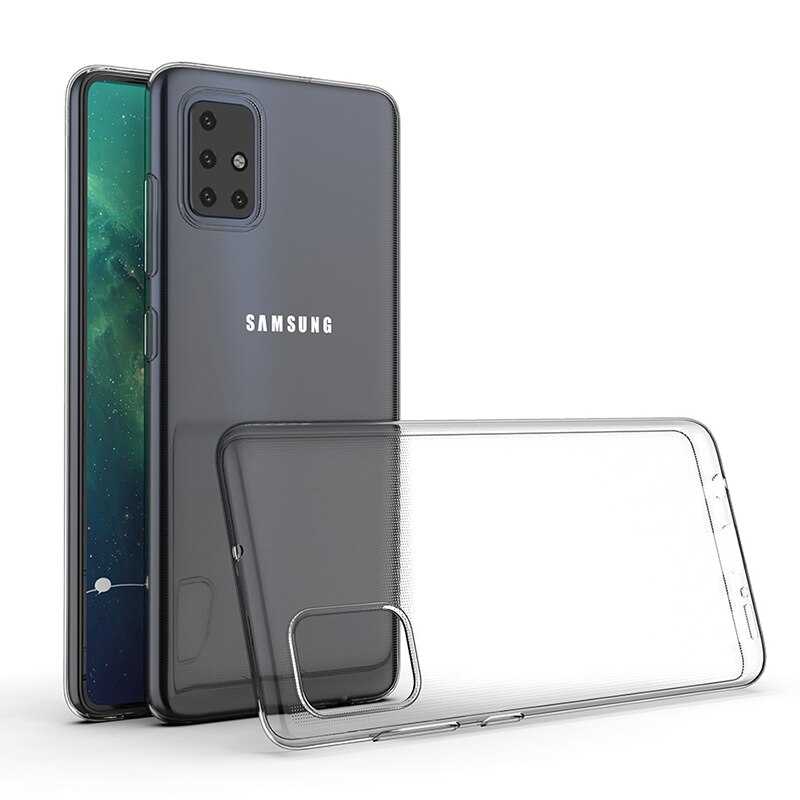 Samsung Galaxy A51 Uyumlu Kılıf Zore Süper Silikon Kapak