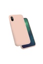 Apple iPhone X Uyumlu Kılıf Zore Silk Silikon