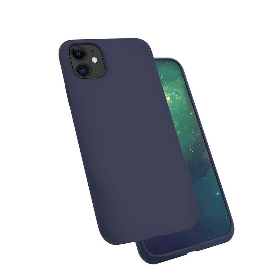 Apple iPhone 11 Uyumlu Kılıf Zore Silk Silikon