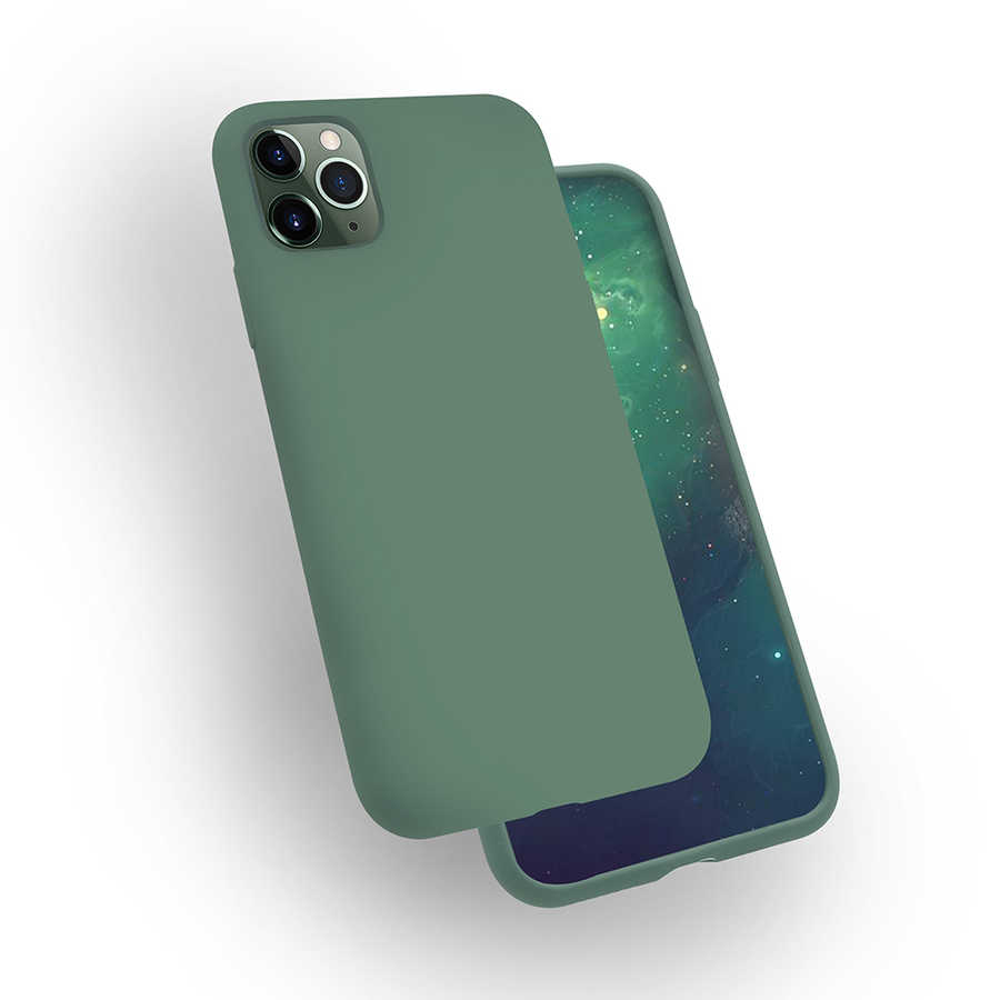 Apple iPhone 11 Pro Uyumlu Kılıf Zore Silk Silikon