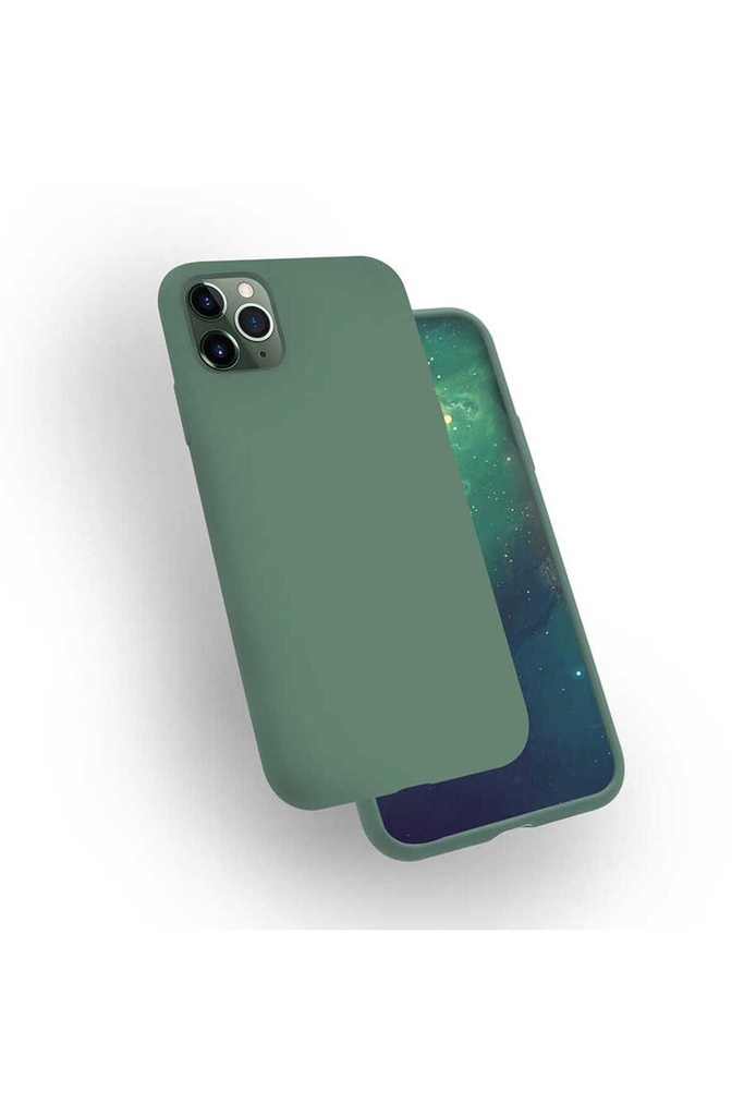 Apple iPhone 11 Pro Max Uyumlu Kılıf Zore Silk Silikon