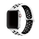 Apple Watch 42mm Uyumlu Kordon Silikon Esnek Yumuşak Delikli Spor KRD-02 Kayış