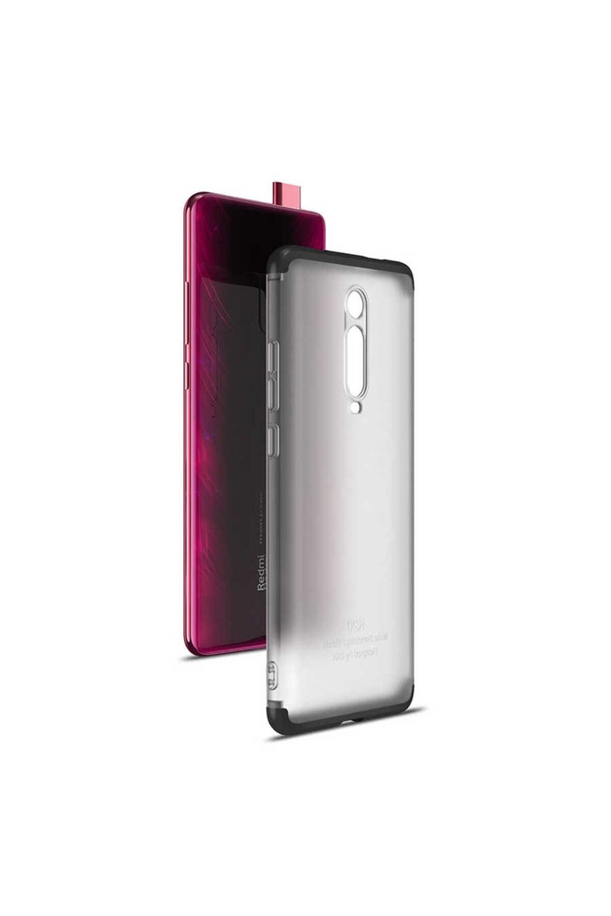 [RNZ-TA33782] Xiaomi Mi 9T Uyumlu Kılıf Zore Nili Kapak (Siyah)